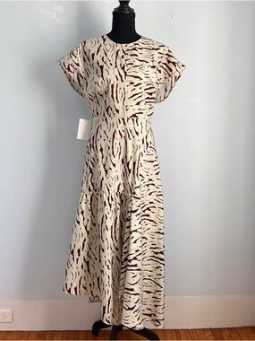 Rachel Comey Steady Midi Dress Size 2 $585 Cotton